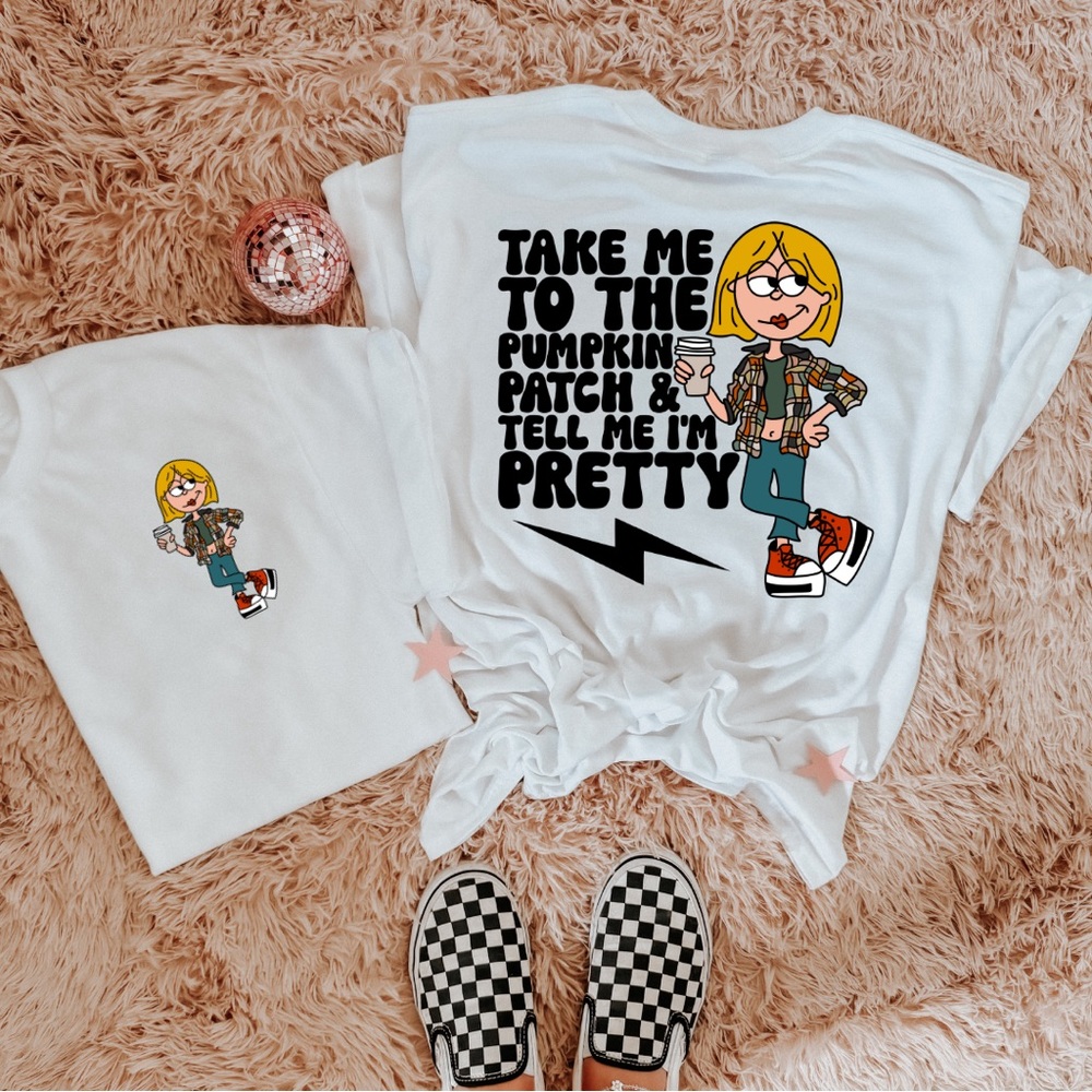 Lizzie Mcguire Take Me To The Pumpkin Patch T-Shirt